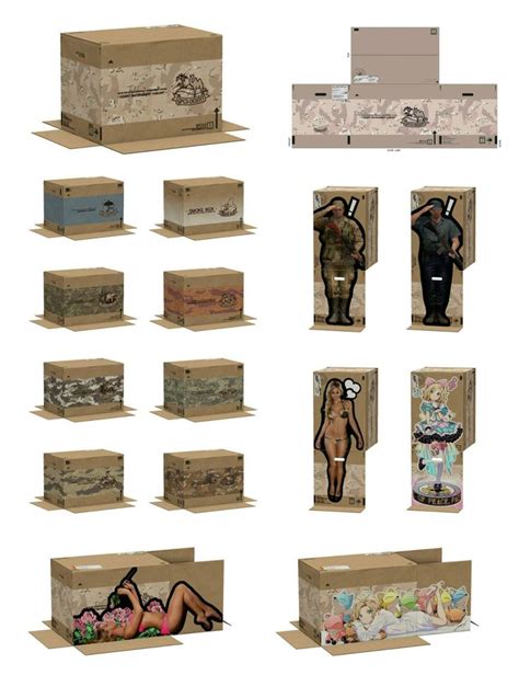 metal gear solid 5 cardboard box posters|metal gear cardboard box poster.